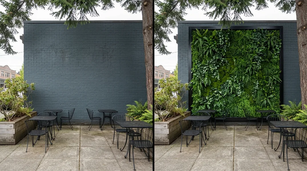 Result artificial grass installation in Seattle - Seattle Turf Installation